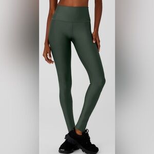 ALO Yoga Green High-Waisted Leggings